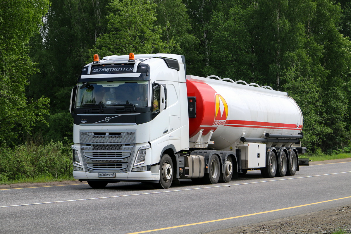 Ленинградская область, № В 680 ХУ 47 — Volvo ('2012) FH.420 [X9P]