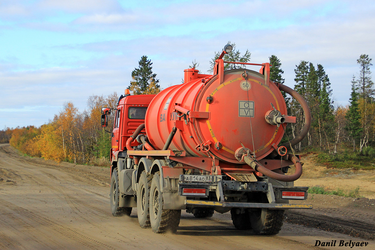 Ненецкий автономный округ, № А 814 АО 83 — КамАЗ-43118-50