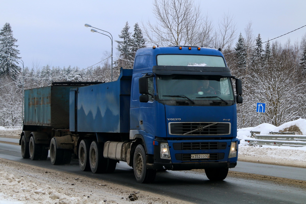 Ленинградская область, № Х 352 СО 47 — Volvo ('2002) FH12.420