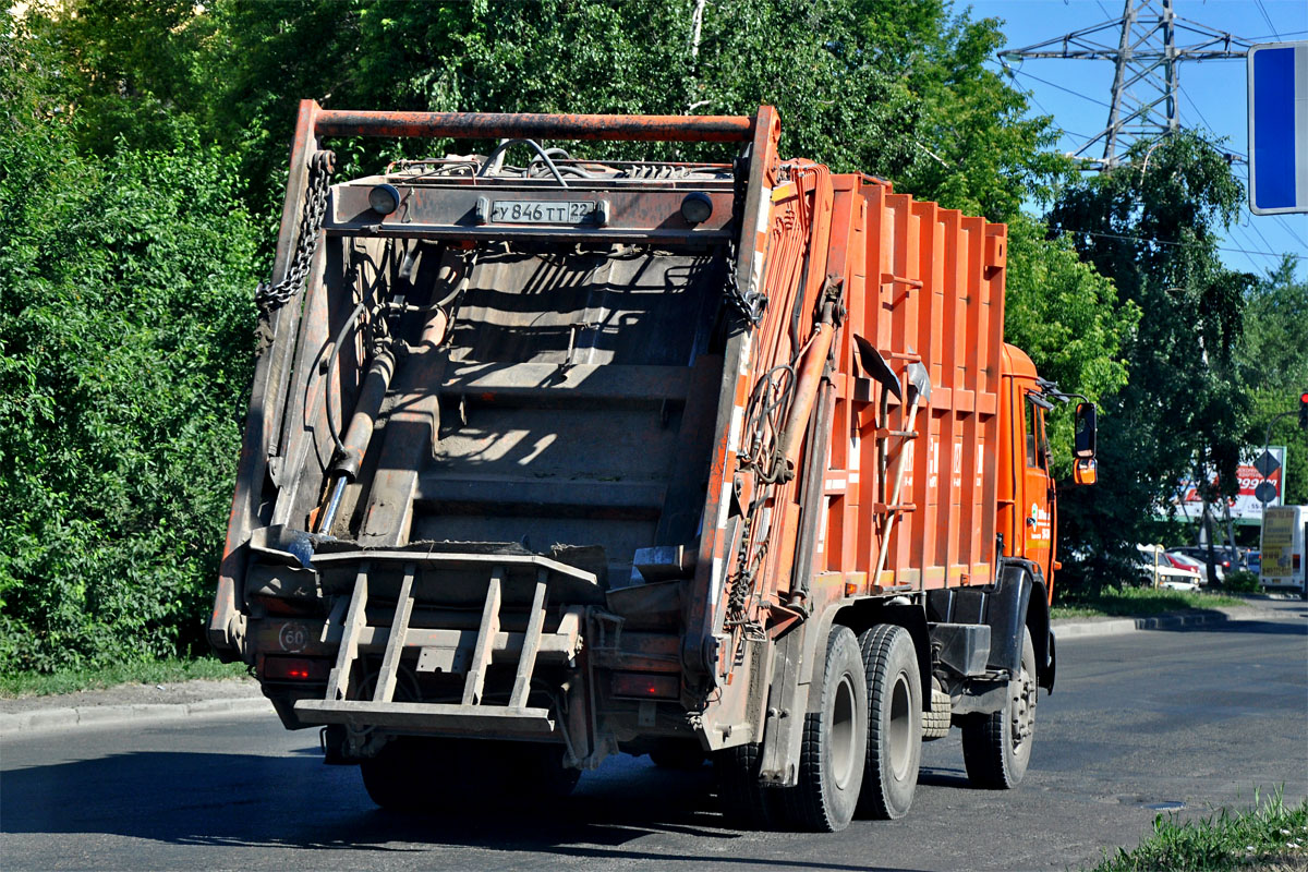 Алтайский край, № У 846 ТТ 22 — КамАЗ-65115-62