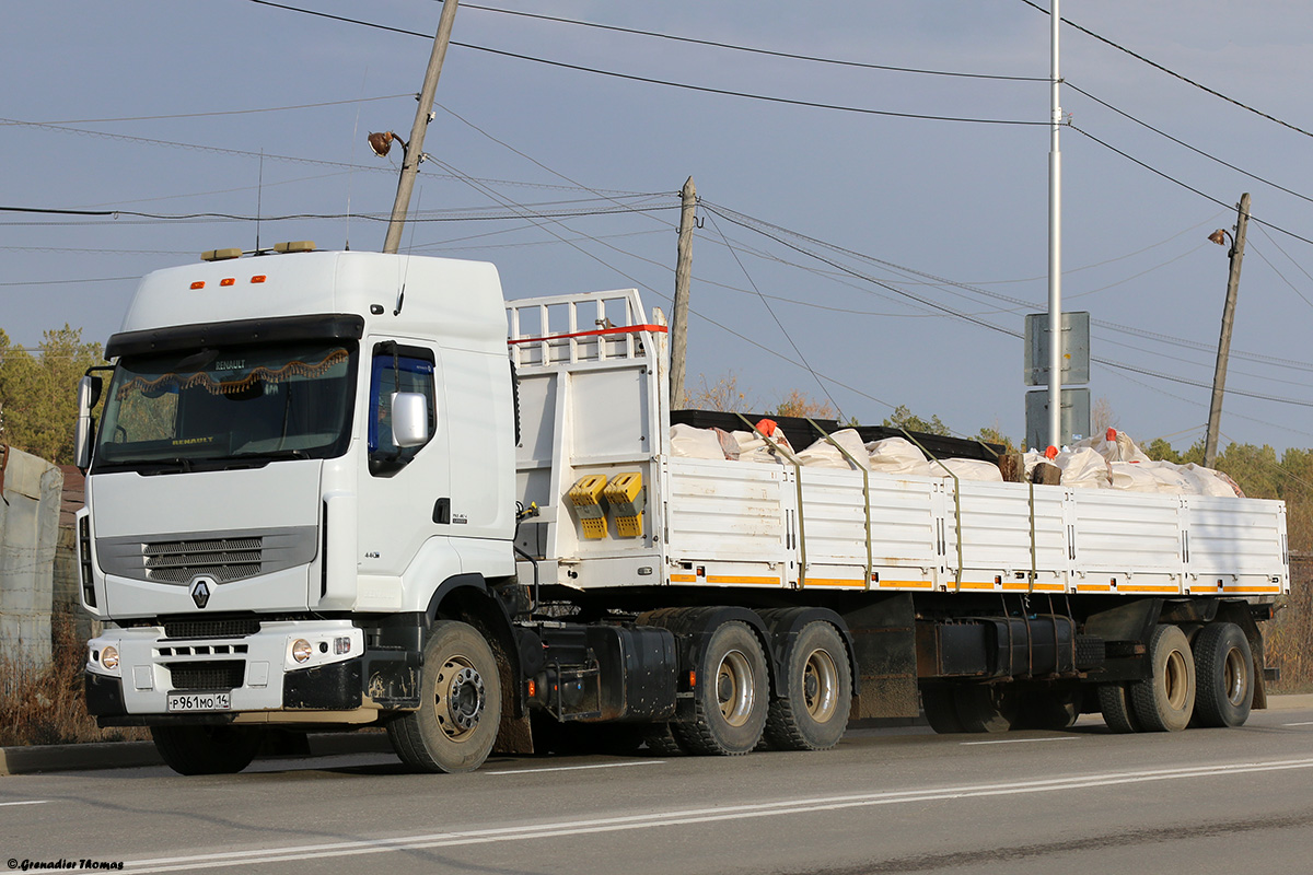 Саха (Якутия), № Р 961 МО 14 — Renault Premium ('2006) [X9P]