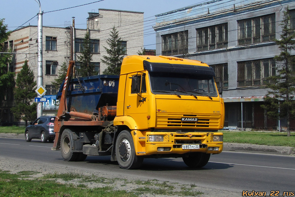 Алтайский край, № Е 857 РС 22 — КамАЗ-5460-63