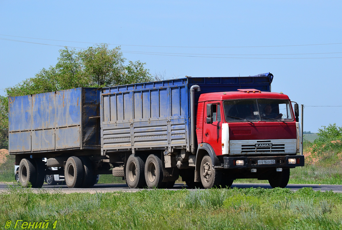 Волгоградская область, № Х 616 ОУ 62 — КамАЗ-53212