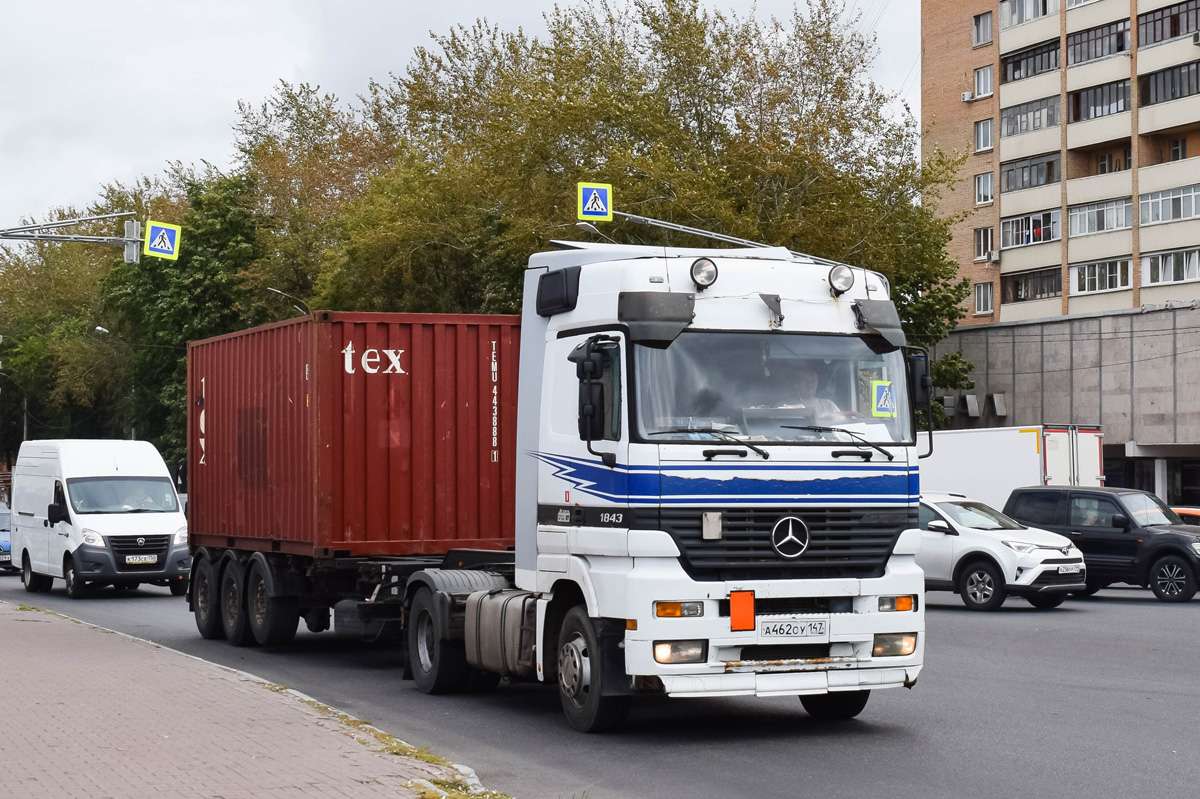 Ленинградская область, № А 462 ОУ 147 — Mercedes-Benz Actros ('1997) 1843