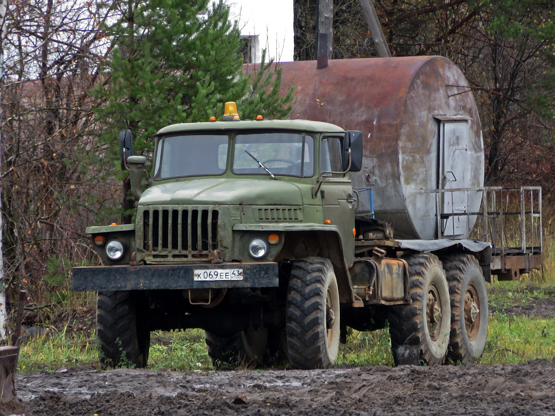 Кировская область, № К 069 ЕЕ 43 — Урал-4320-01