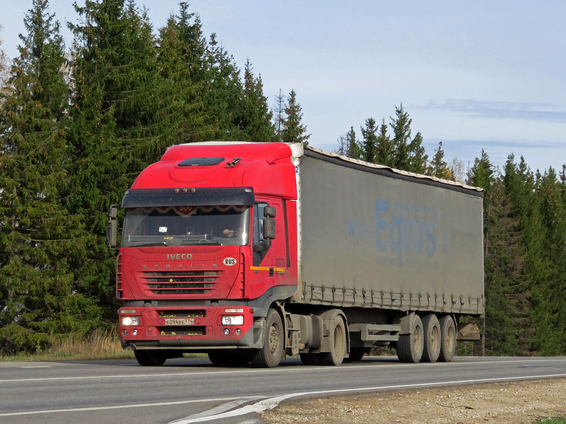 Челябинская область, № Е 894 ВЕ 774 — IVECO Stralis ('2002) 430