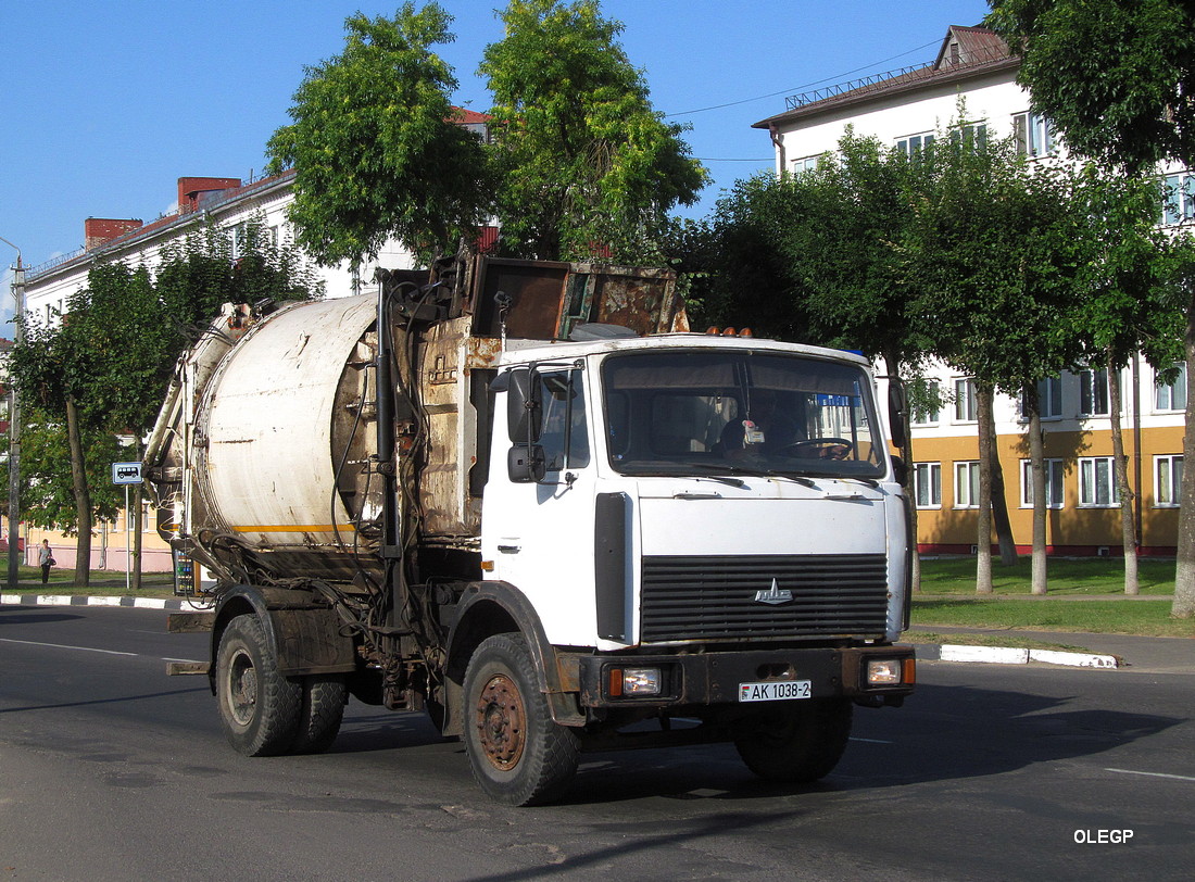 Витебская область, № АК 1038-2 — МАЗ-5337 (общая модель)