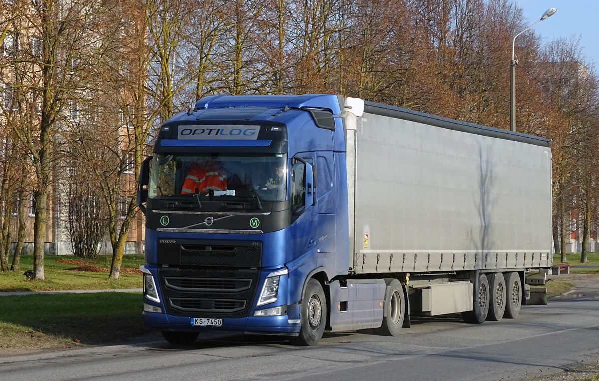 Латвия, № KS-7450 — Volvo ('2012) FH.500