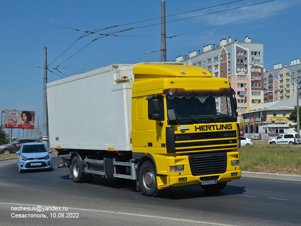 Севастополь, № А 595 ВУ 92 — DAF 95XF FA