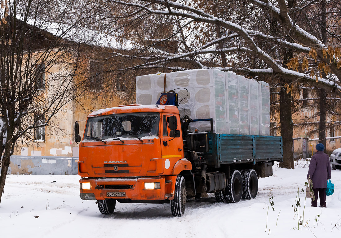 Башкортостан, № О 049 СТ 102 — КамАЗ-65115-D3