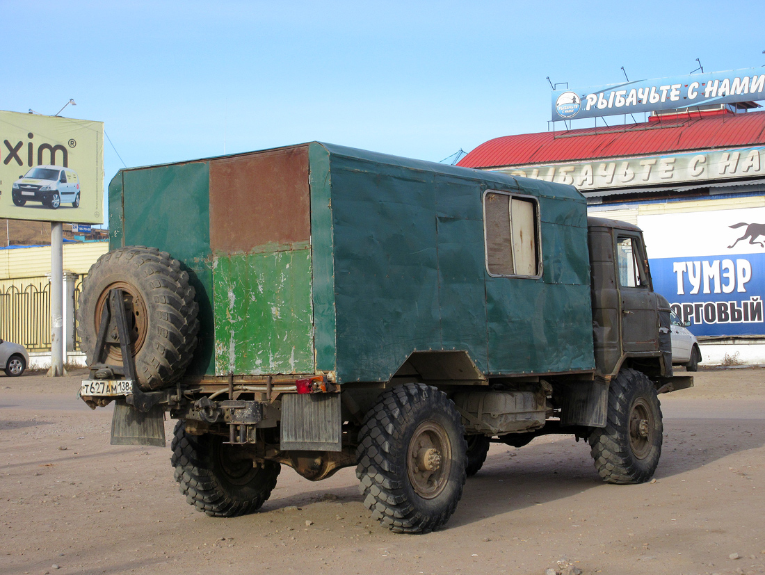 Бурятия, № Т 627 АМ 138 — ГАЗ-66 (общая модель)