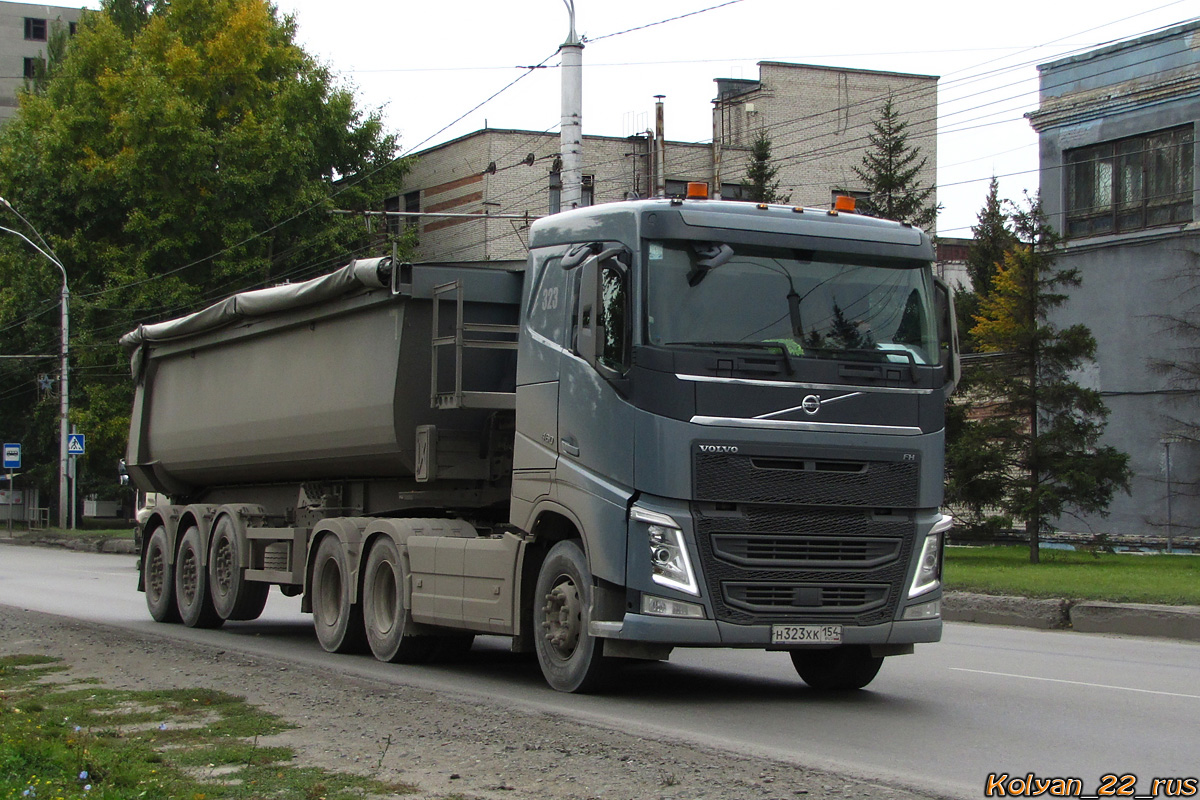 Новосибирская область, № 323 — Volvo ('2012) FH.460 [X9P]