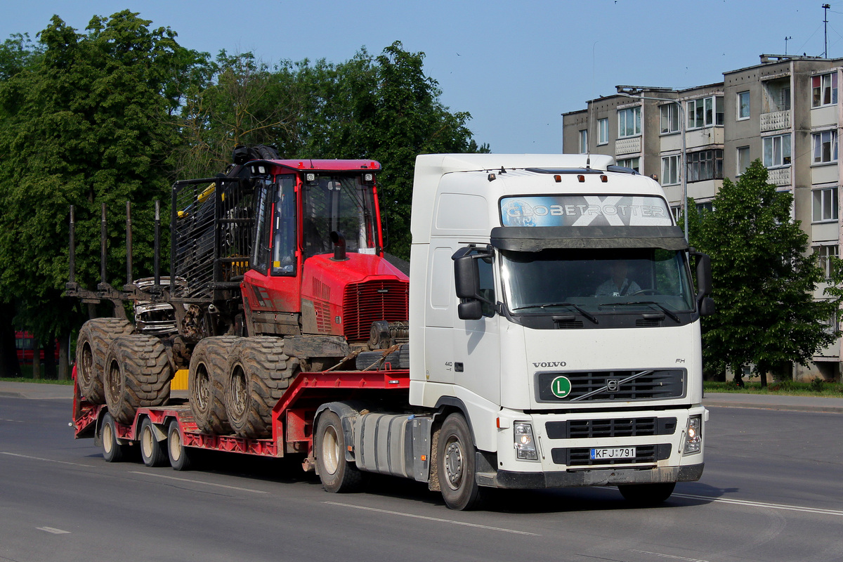 Литва, № KFJ 791 — Volvo ('2002) FH12.440