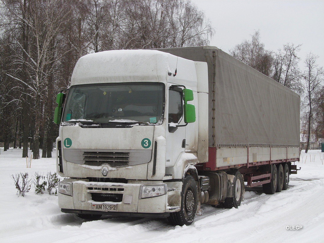 Витебская область, № АМ 1925-2 — Renault Premium ('2006)