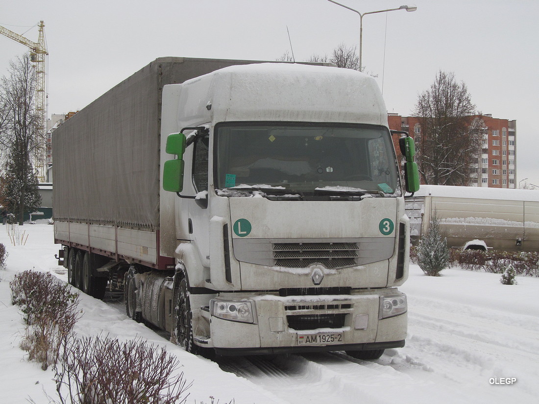 Витебская область, № АМ 1925-2 — Renault Premium ('2006)