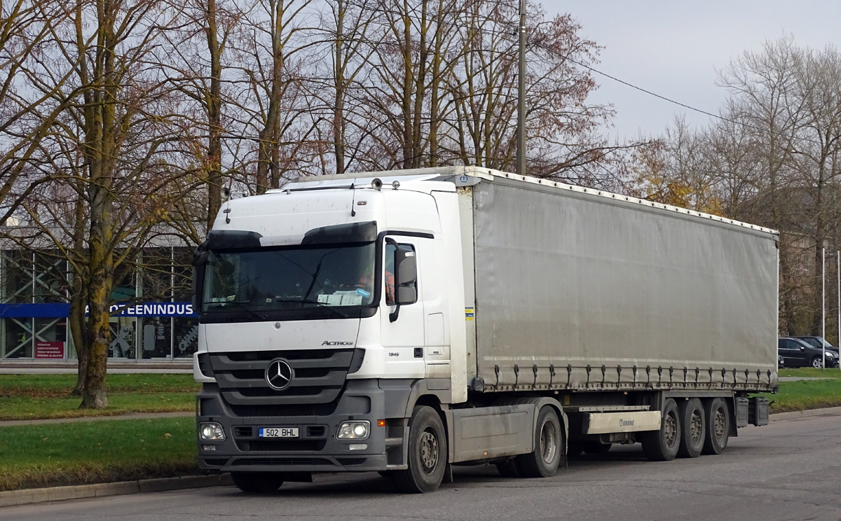 Эстония, № 502 BHL — Mercedes-Benz Actros ('2009) 1846