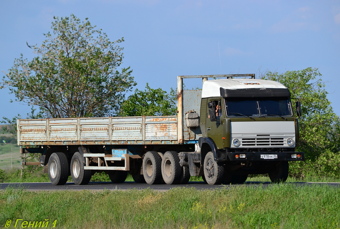 Волгоградская область, № А 978 НК 34 — КамАЗ-54112