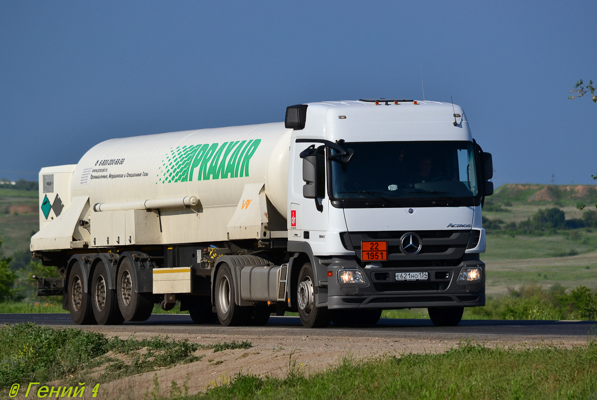 Волгоградская область, № Е 621 НО 134 — Mercedes-Benz Actros ('2009) 1841