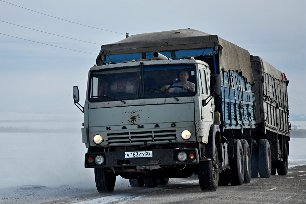 Алтайский край, № А 163 СХ 22 — КамАЗ-5320