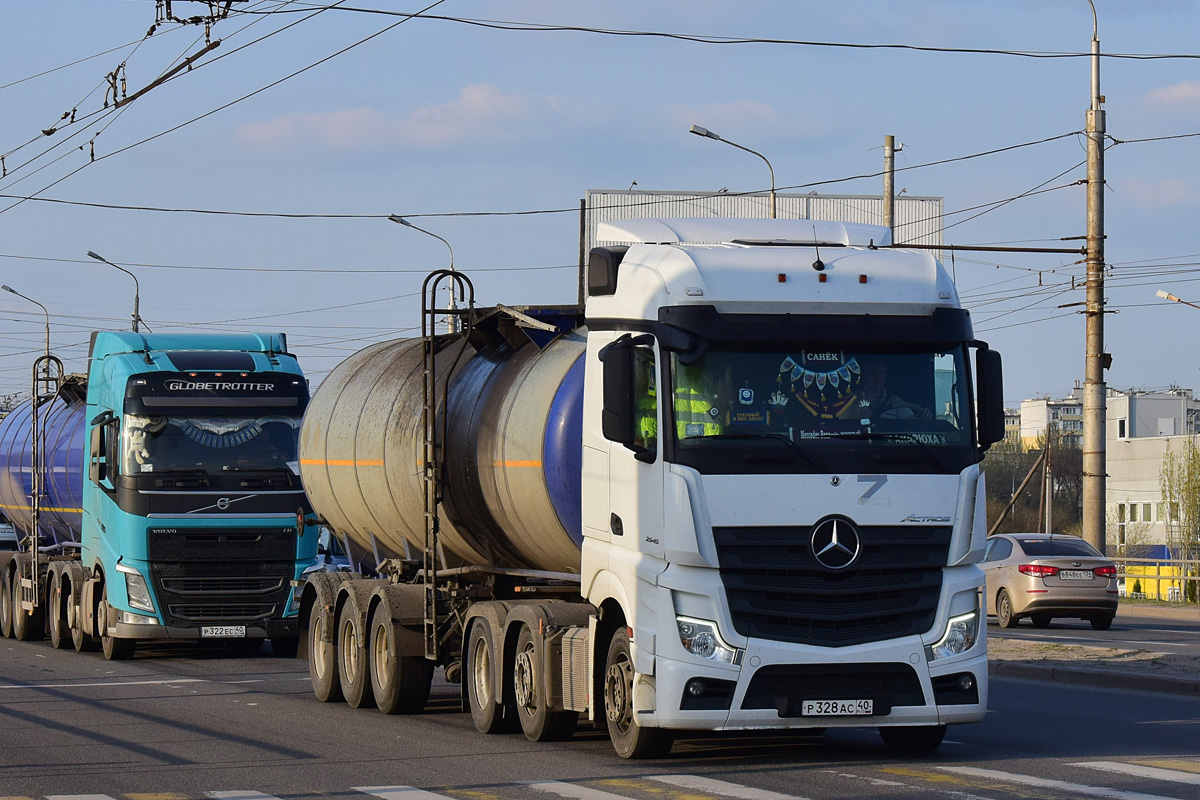 Калужская область, № Р 328 АС 40 — Mercedes-Benz Actros '11 2545 [Z9M]