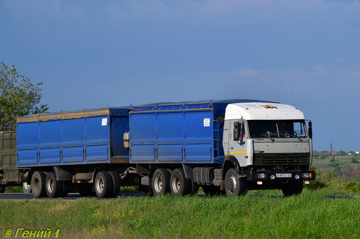 Волгоградская область, № Н 997 СТ 34 — КамАЗ-53202