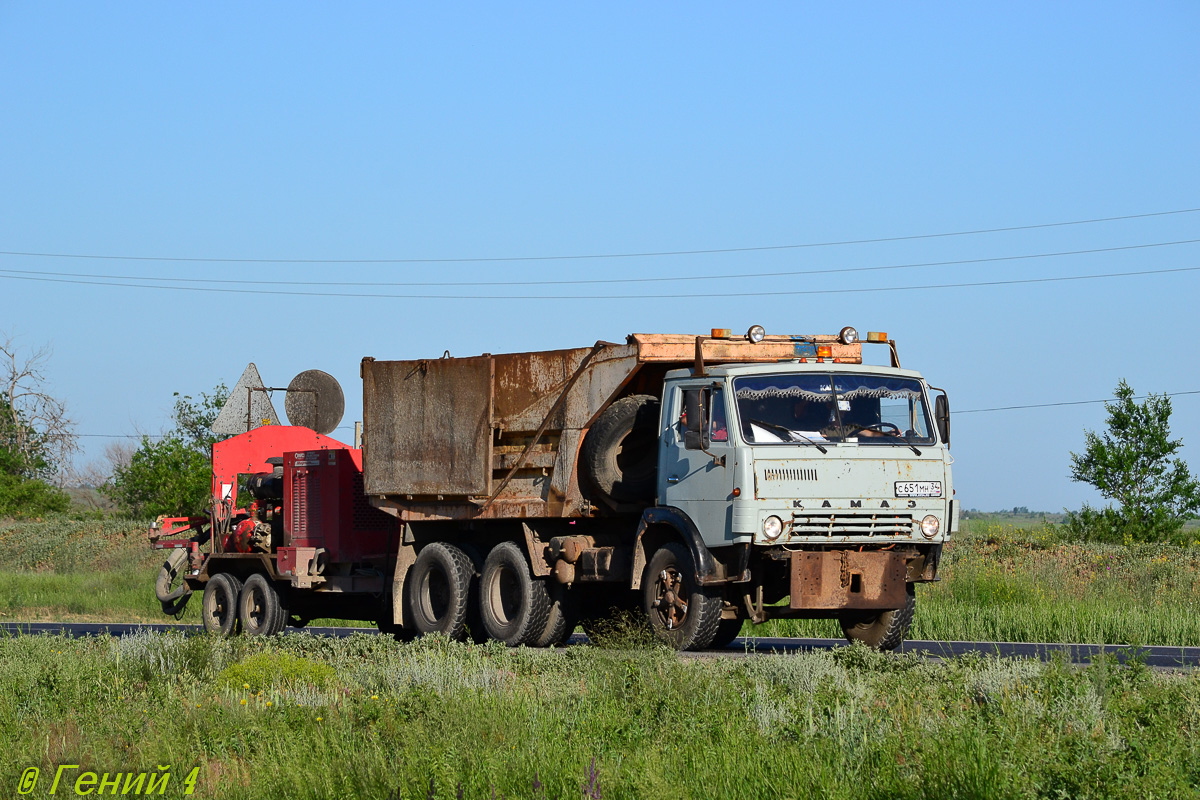 Волгоградская область, № С 651 МН 34 — КамАЗ-55111 [551110]