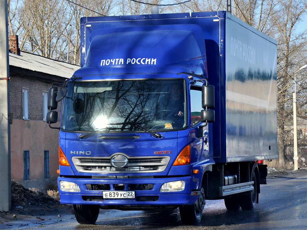 Алтайский край, № Е 839 УС 22 — Hino 500