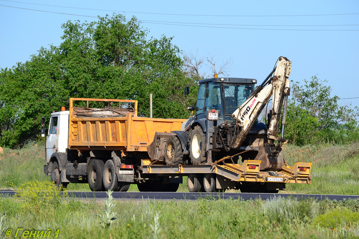 Краснодарский край, № 3148 КН 23 — Terex 850; Волгоградская область, № СВ 5892 26 —  Прочие модели