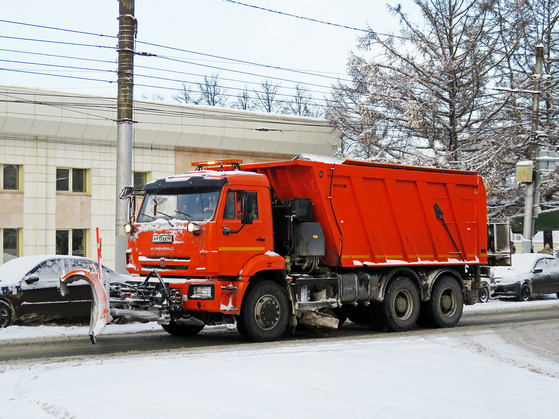 Кировская область, № В 615 ХХ 43 — КамАЗ-6520-B5