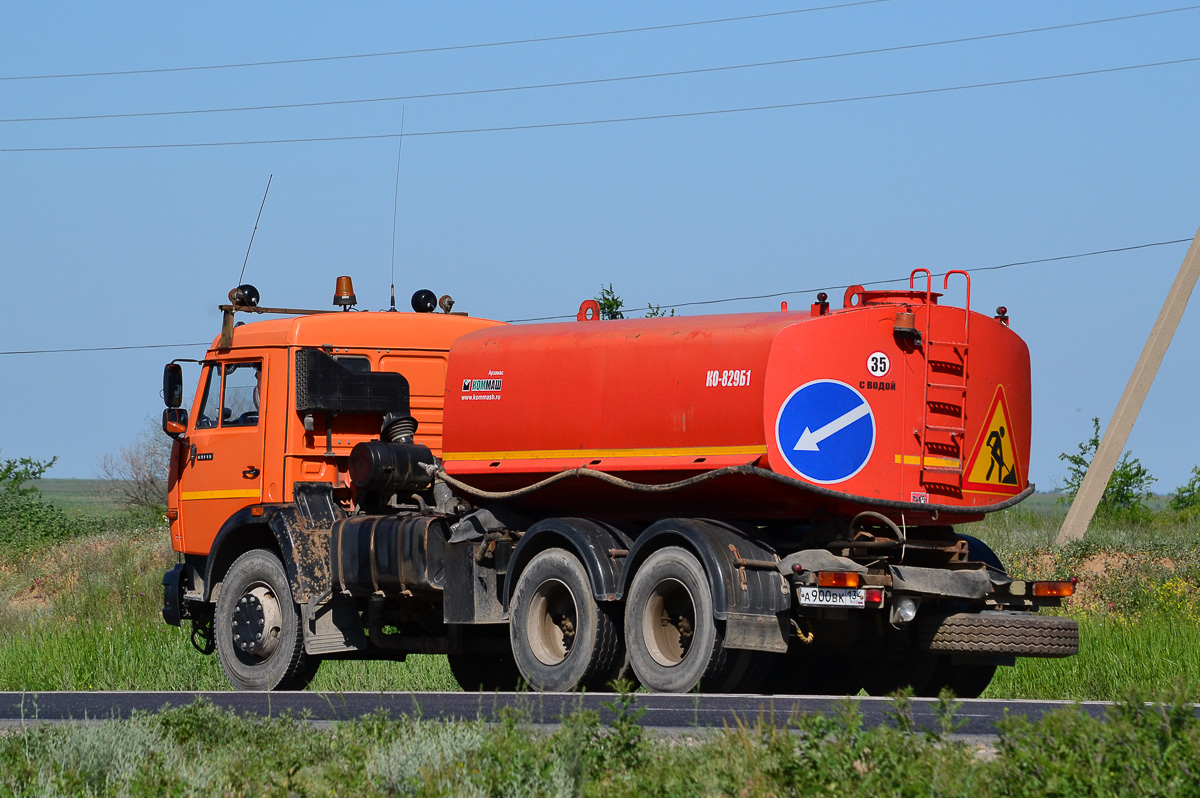 Волгоградская область, № А 900 ВК 134 — КамАЗ-65115-62