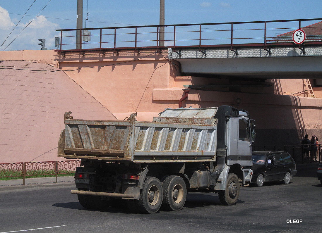 Минская область, № АН 6847-5 — Mercedes-Benz Actros ('1997) 3340