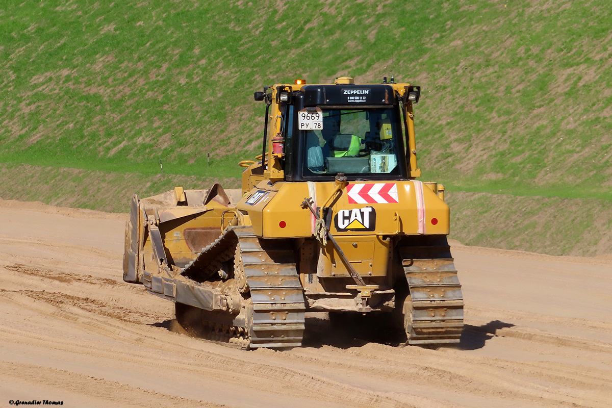 Санкт-Петербург, № 9669 РУ 78 — Caterpillar (общая модель)