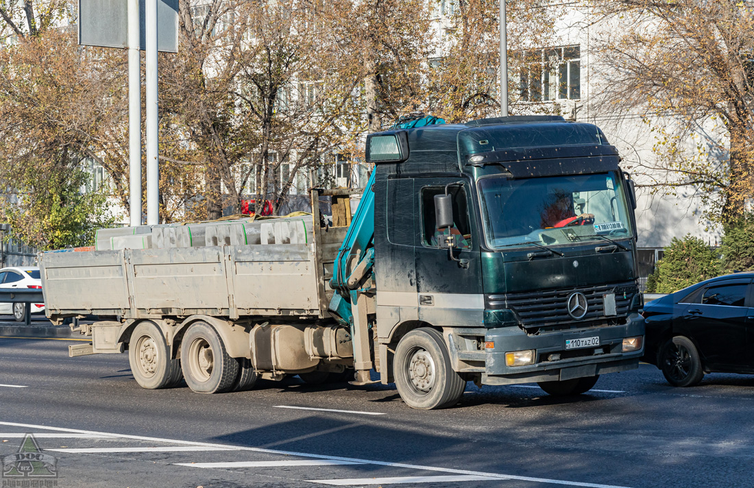 Алматы, № 110 TAZ 02 — Mercedes-Benz Actros ('1997) 2540