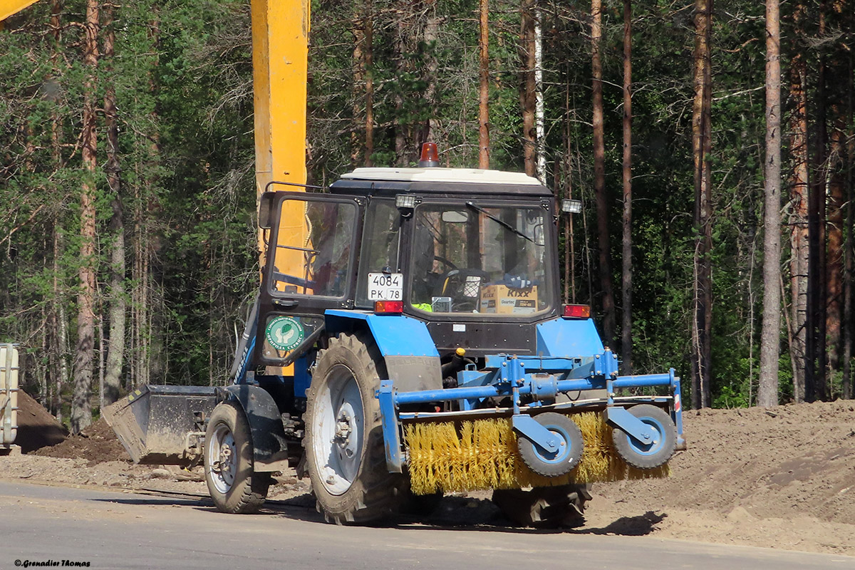 Санкт-Петербург, № 4084 РК 78 — Беларус-82.1