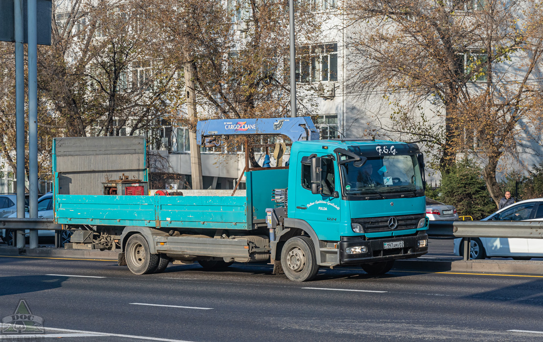Алматы, № 197 AMV 02 — Mercedes-Benz Atego 1224