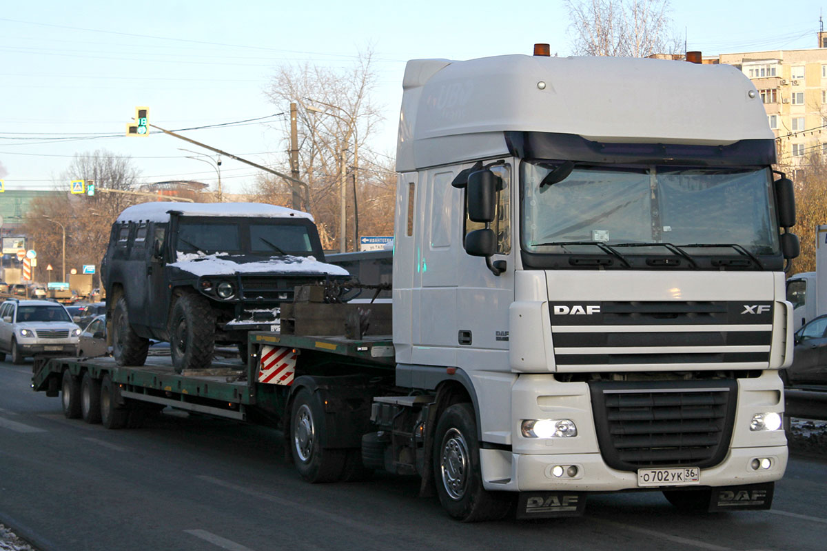 Воронежская область, № О 702 УК 36 — DAF XF105 FT