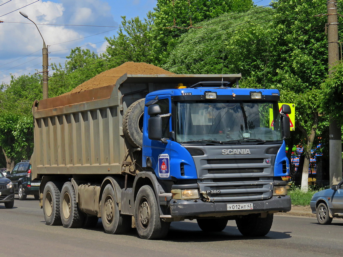 Кировская область, № У 012 НТ 43 — Scania ('2011) P380