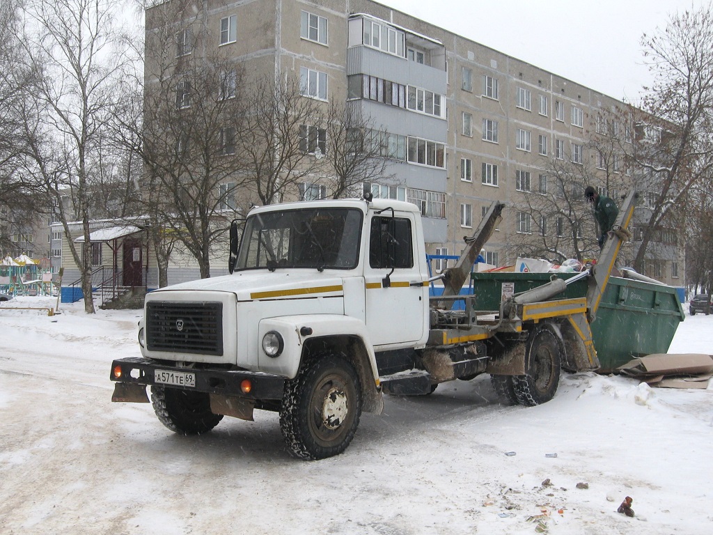 Тверская область, № А 571 ТЕ 69 — ГАЗ-3307