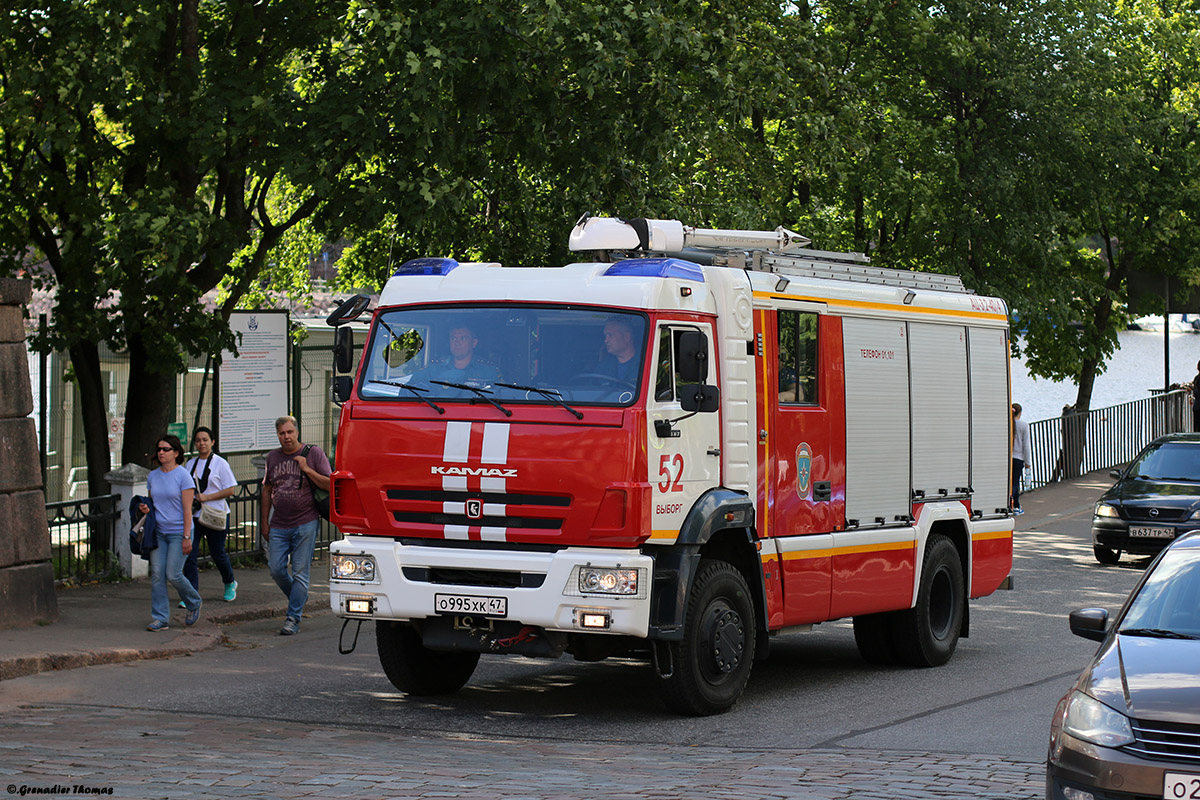 Ленинградская область, № О 995 ХК 47 — КамАЗ-5387-RR(76) [538705]