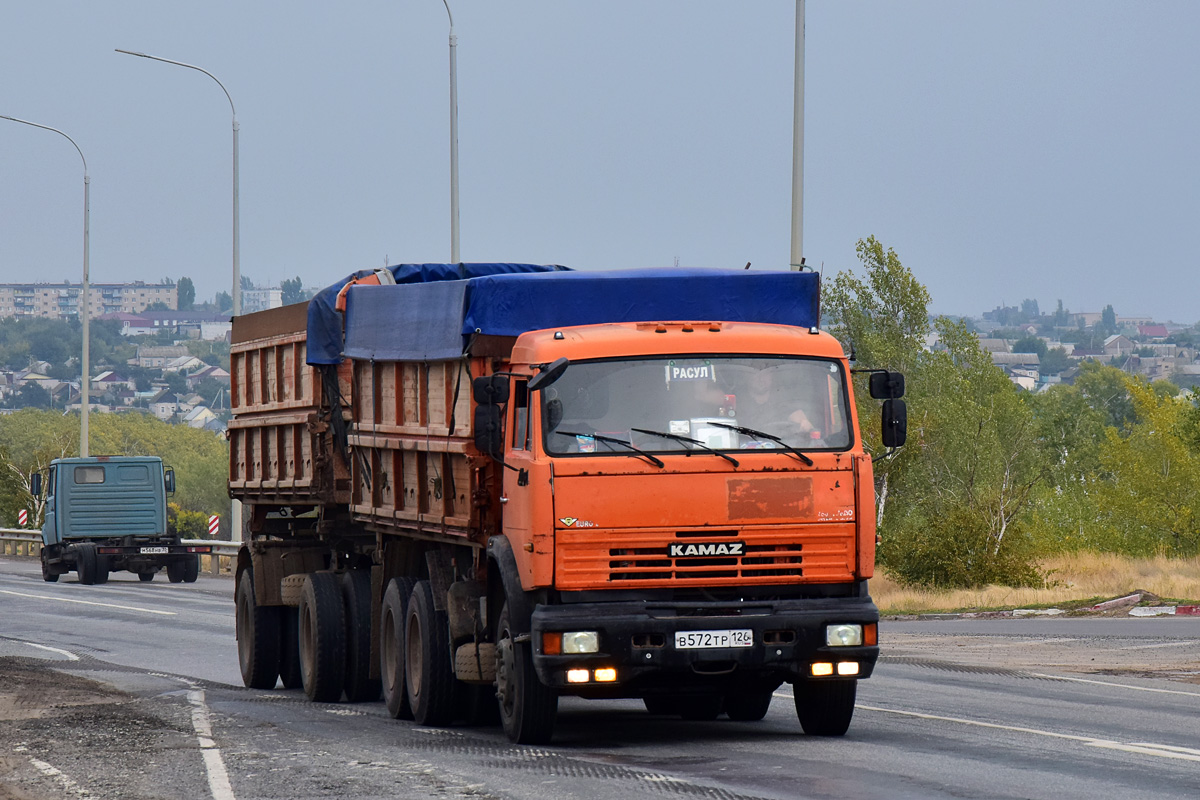 Ставропольский край, № В 572 ТР 126 — КамАЗ-53215-15 [53215R]