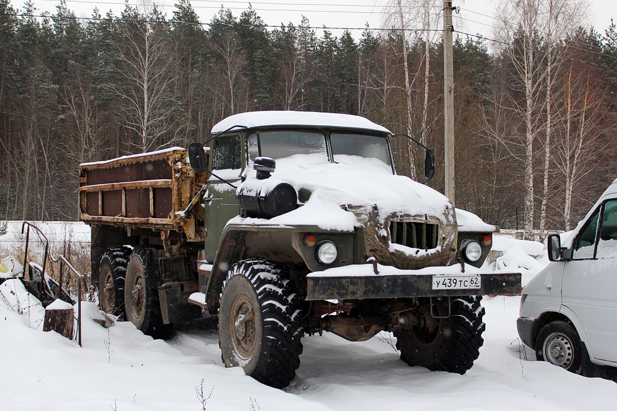 Рязанская область, № У 439 ТС 62 — Урал-5557-10