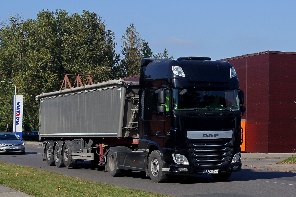 Литва, № LNV 696 — DAF XF Euro6 FT