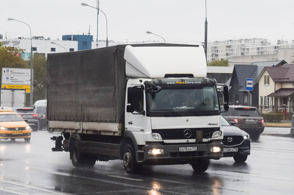 Москва, № Е 415 ХН 197 — Mercedes-Benz Atego 1216