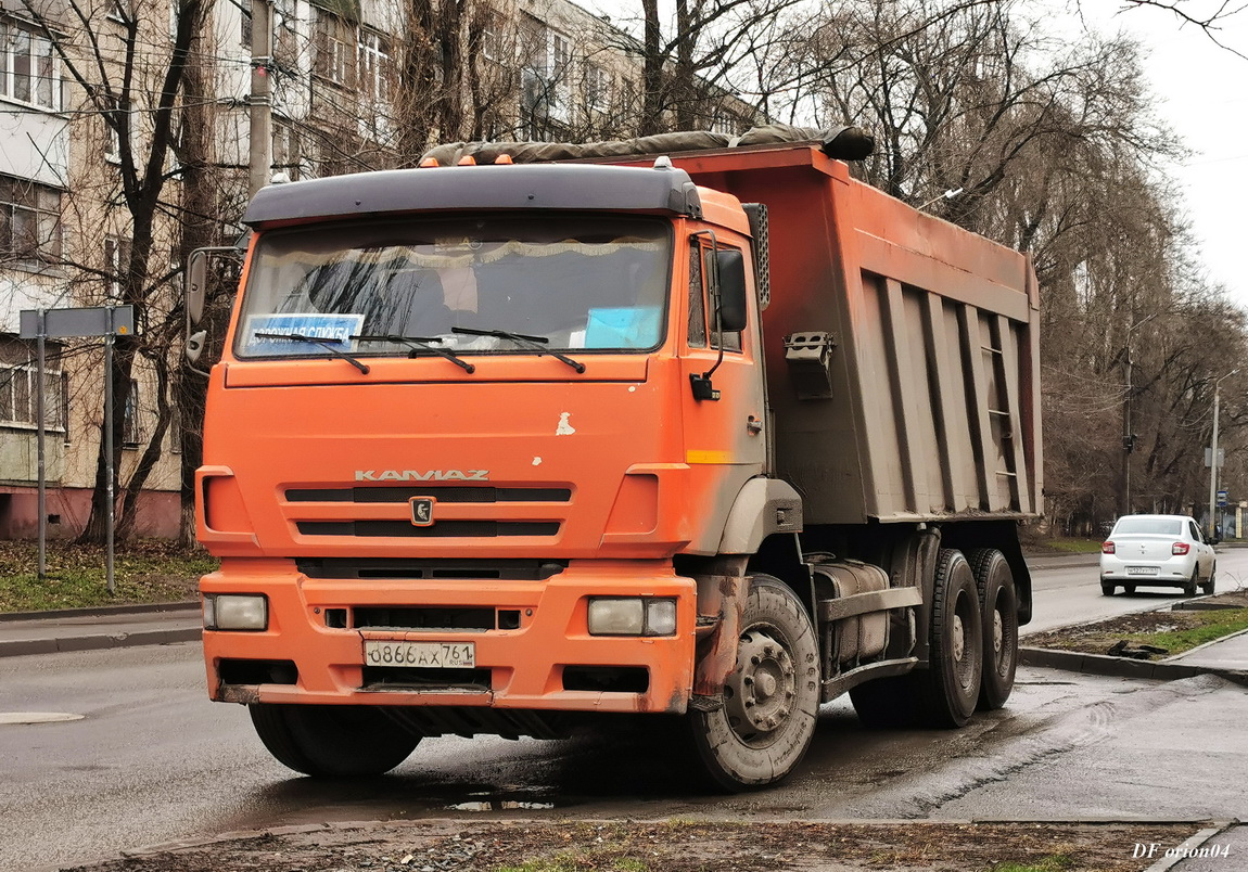 Ростовская область, № О 866 АХ 761 — КамАЗ-6520-63