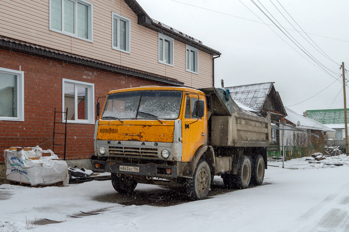 Свердловская область, № М 863 АС 196 — КамАЗ-55111 [551110]