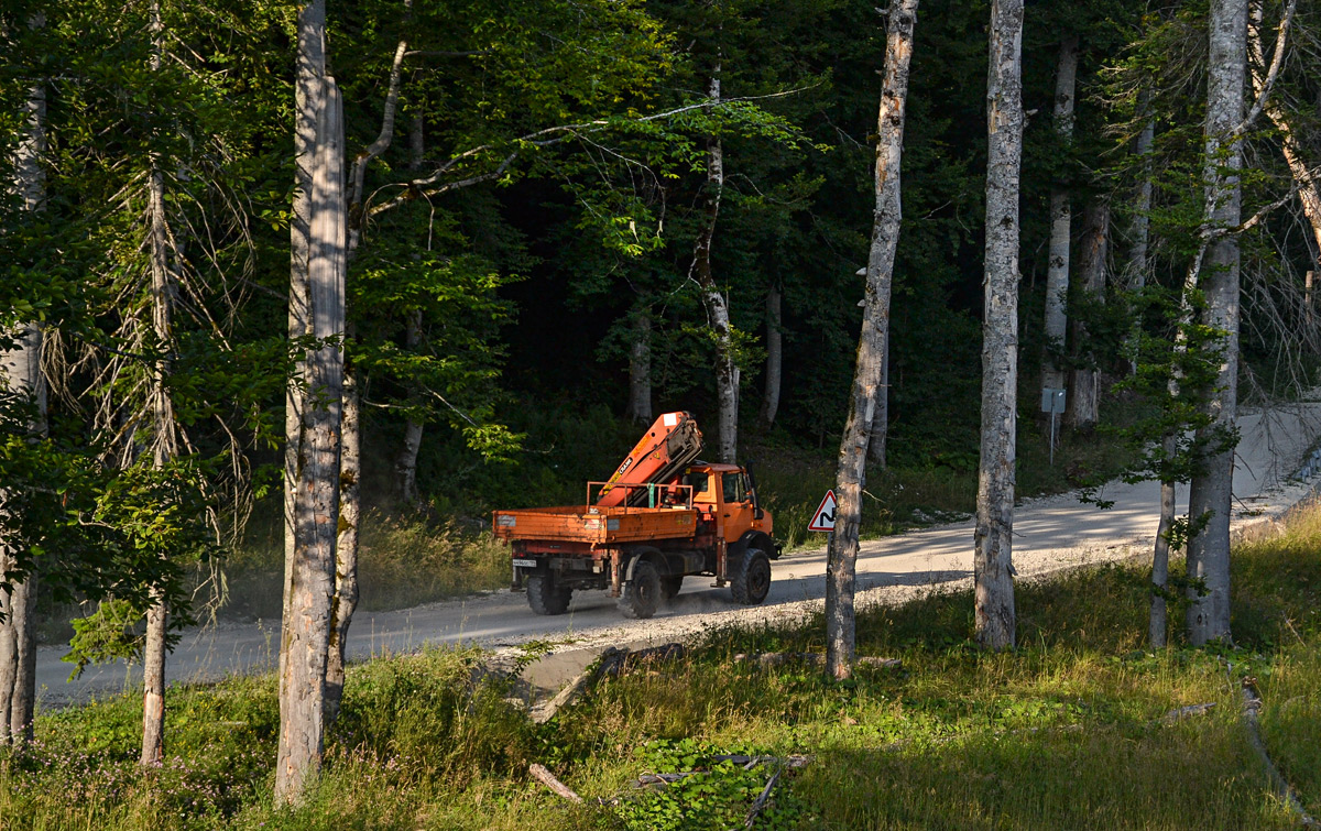 Краснодарский край, № Н 496 ОС 199 — Mercedes-Benz Unimog U5000