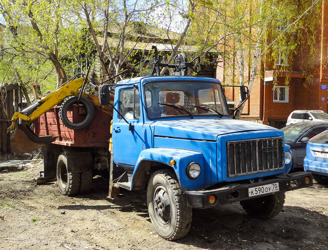 Томская область, № К 590 ОУ 70 — ГАЗ-3307 Томская область, № К 590 ОУ 70 — ГАЗ-3307
