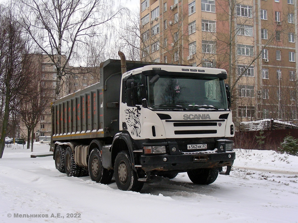 Ивановская область, № А 562 НК 37 — Scania ('2011) P400