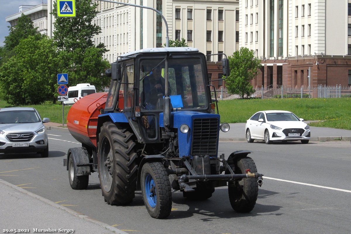 Санкт-Петербург, № 3490 РН 78 — Беларус-80.1