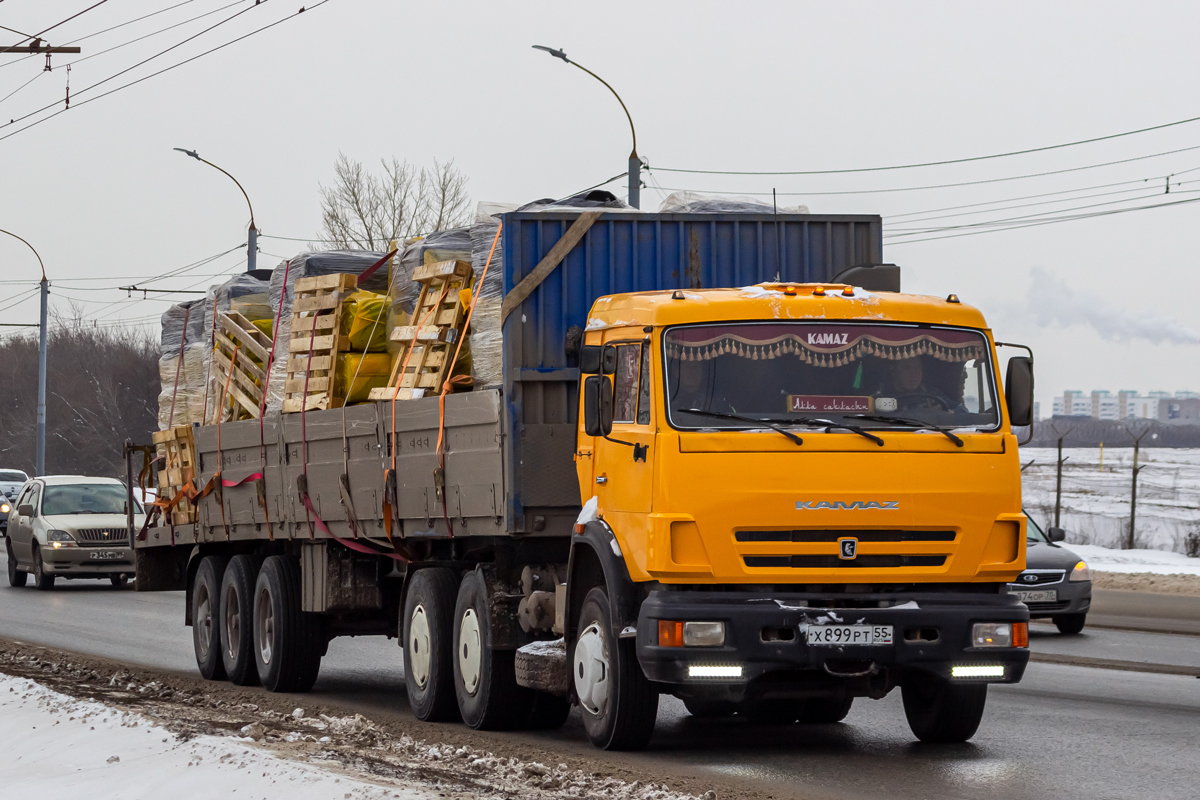 Омская область, № Х 899 РТ 55 — КамАЗ-65116-62